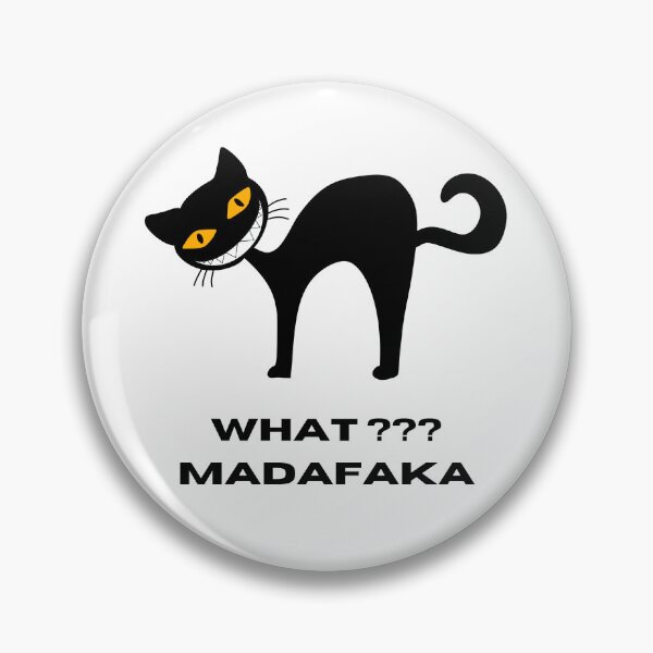 Item preview, Cute cat says madafaka designed and sold by ardianSZ-studio.