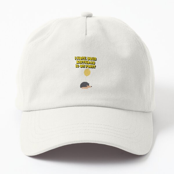 Item preview, I hope your birthday is on point- Funny Sarcastic Hedgehog Birthday Wishes designed and sold by JuxtaJoy Studios.