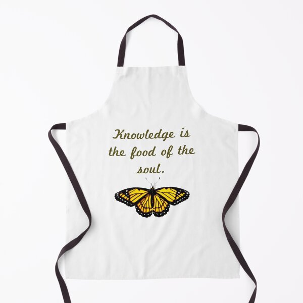 Item preview, Knowledge Is The Food Of The Soul designed and sold by CrankyOldDude.
