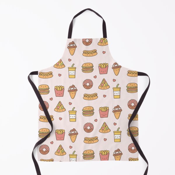 Item preview, Kawaii Love Junk Food Doodles designed and sold by rustydoodle.