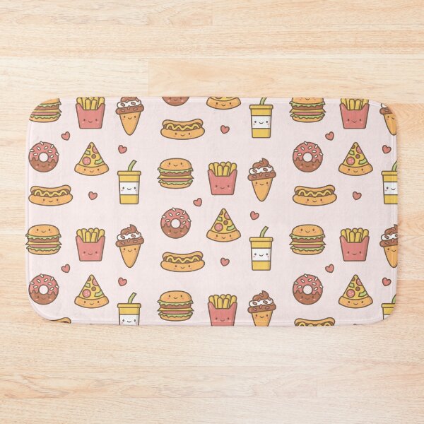Item preview, Kawaii Love Junk Food Doodles designed and sold by rustydoodle.