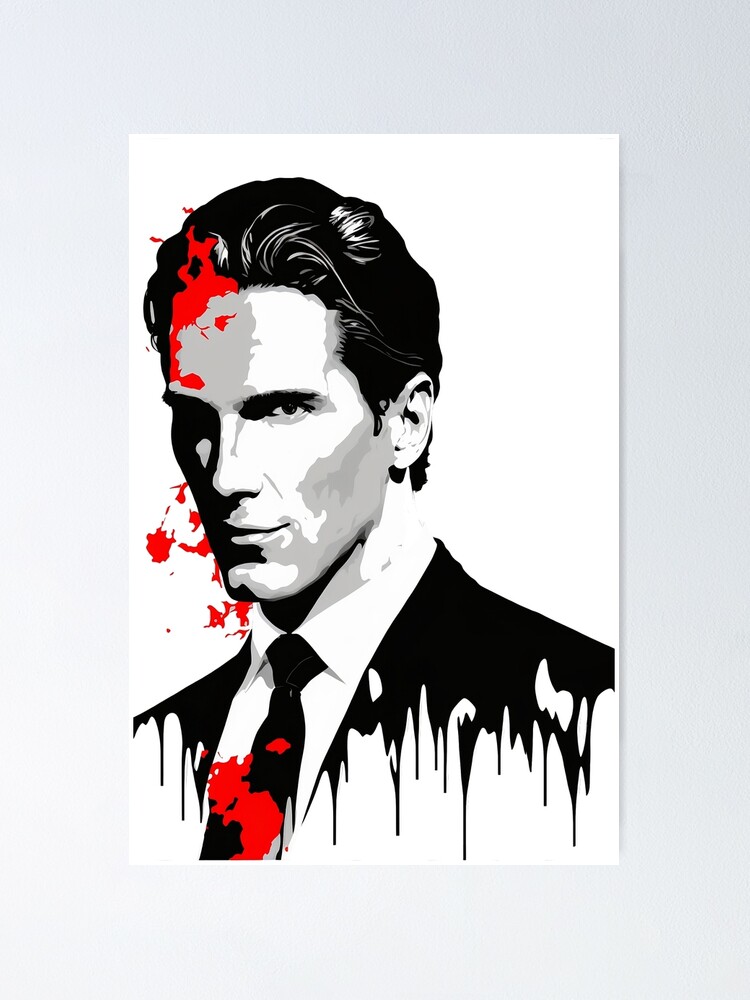 Wall Art Print American Psycho, Gifts & Merchandise