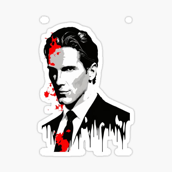 Patrick Bateman He just like me fr Sticker for Sale by 2KCo