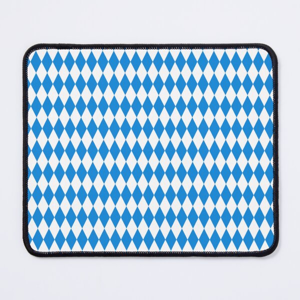 Item preview, Bavarian Flag Blue and White Diamonds, Germany, Octoberfest designed and sold by funnytshirtemp.