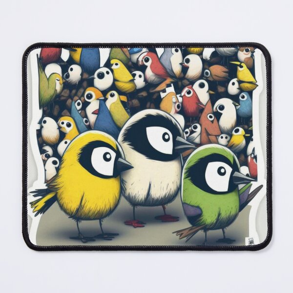 Item preview, Everybirdy Pattern designed and sold by EsotericFox.