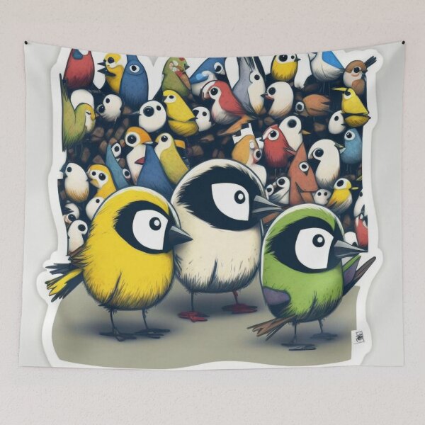 Item preview, Everybirdy Pattern designed and sold by EsotericFox.