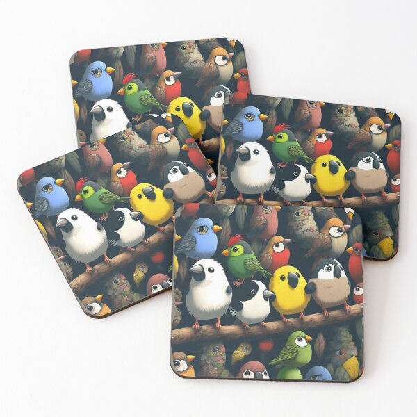 Item preview, Everybirdy Pattern designed and sold by EsotericFox.