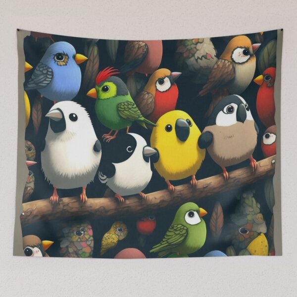 Item preview, Everybirdy Pattern designed and sold by EsotericFox.