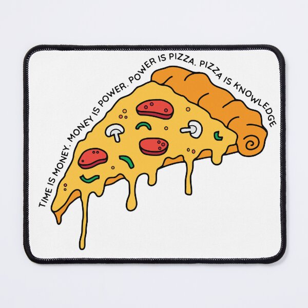Item preview, Power is pizza - parks and rec - april ludgate quote designed and sold by maura41.