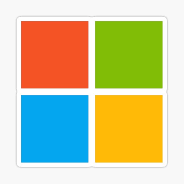 Microsoft Azure-Logo Sticker