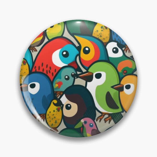 Aperçu de l'œuvre Motif Everybirdy créée et vendue par EsotericFox.