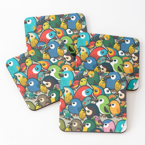 Item preview, Everybirdy Pattern designed and sold by EsotericFox.
