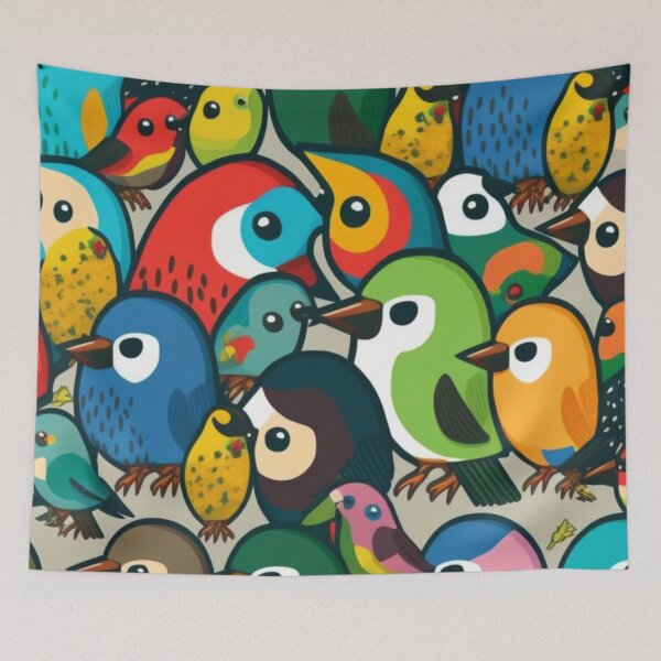 Item preview, Everybirdy Pattern designed and sold by EsotericFox.