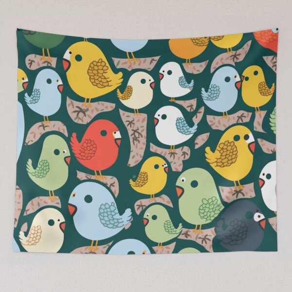 Item preview, Everybirdy Pattern designed and sold by EsotericFox.