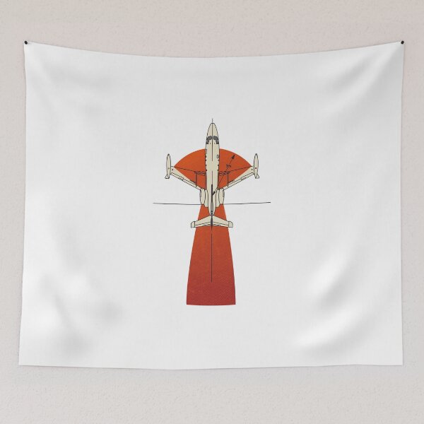 Item preview, HFB Hansa Jet Blast Diagram Aviation Art designed and sold by RampRatGear.