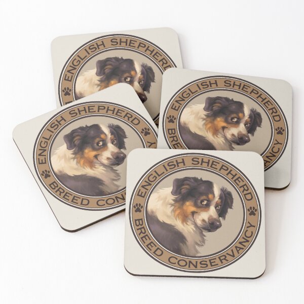 Item preview, English Shepherd Breed Conservancy Tan Circle- Black Tri designed and sold by EnglishShepherd.