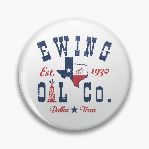 Item preview, Distressed Ewing Oil Company designed and sold by TeeArcade84.