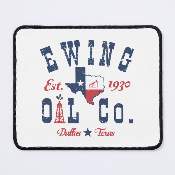 Item preview, Distressed Ewing Oil Company designed and sold by TeeArcade84.