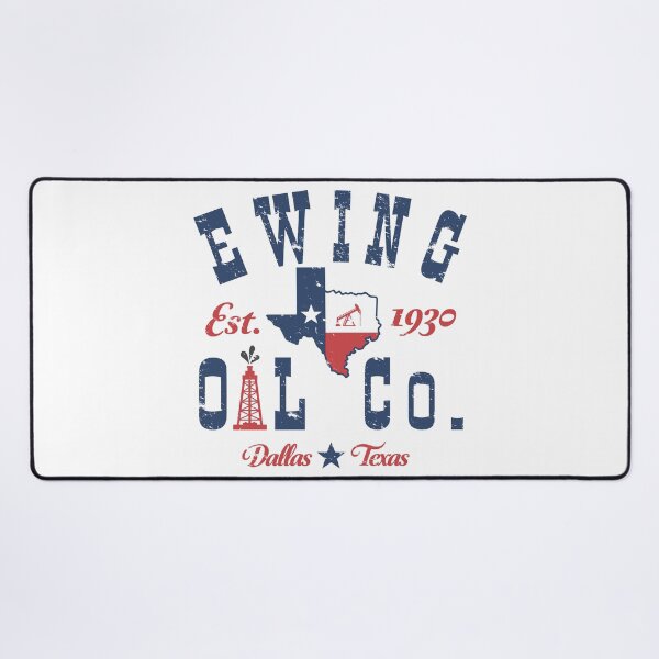 Item preview, Distressed Ewing Oil Company designed and sold by TeeArcade84.