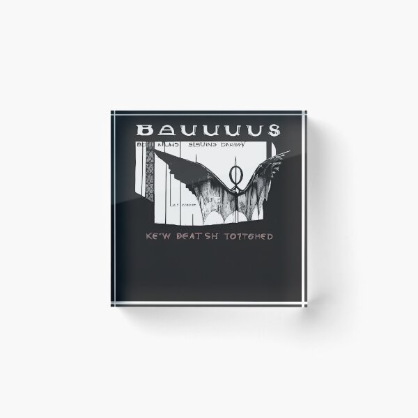 Item preview, Bauhaus - Bat Wings - Bela Lugosi's Dead designed and sold by ArtForYouMyMan.