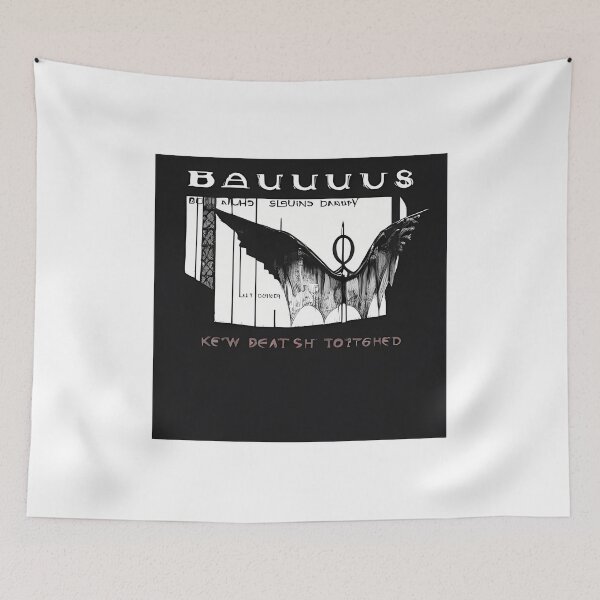 Item preview, Bauhaus - Bat Wings - Bela Lugosi's Dead designed and sold by ArtForYouMyMan.