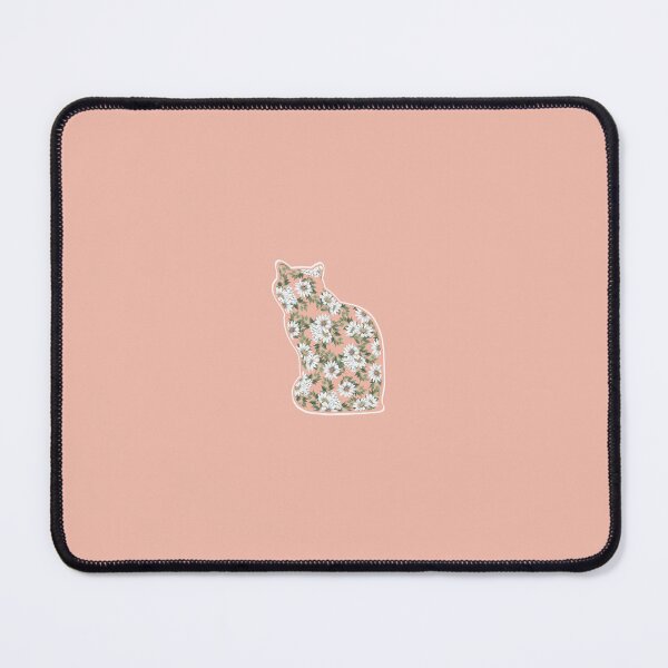 Aperçu de l'œuvre Chat marguerite, rose créée et vendue par WhimsyLetters.