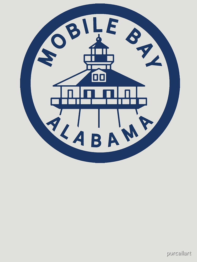 "Mobile Bay Alabama" Tshirt for Sale by purcellart Redbubble
