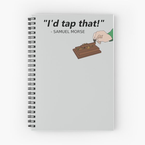 Item preview, I'd Tap That Funny Samuel Morse Code Amateur Radio designed and sold by Creekman Designs.