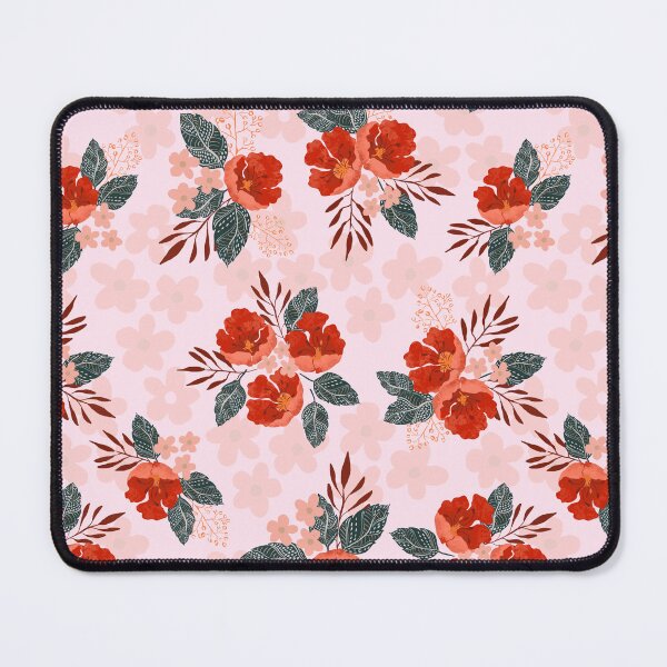 Artikelvorschau, Magenta Flowers_03 Farbe des Jahres Modern_Brown entworfen und verkauft von ElaMilkoDESIGN.