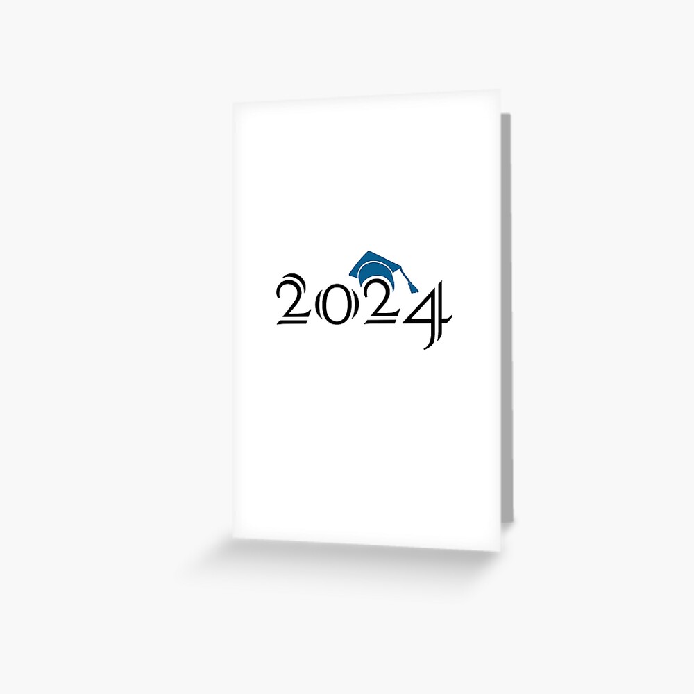 "Class of 2024 College Graduation School Teather" Greeting Card for