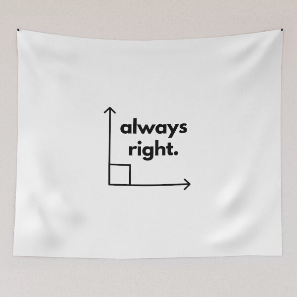 Item preview, Always Right designed and sold by GoseStudio.
