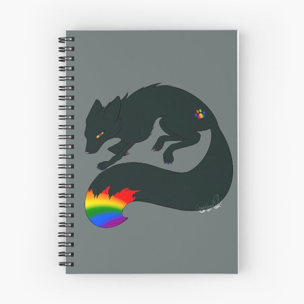 Item preview, Gay Pride Flag Fox designed and sold by GrinningGinger.