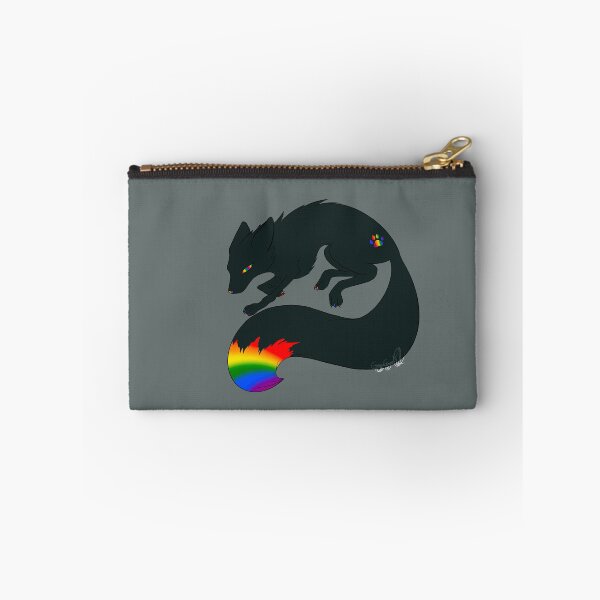 Item preview, Gay Pride Flag Fox designed and sold by GrinningGinger.