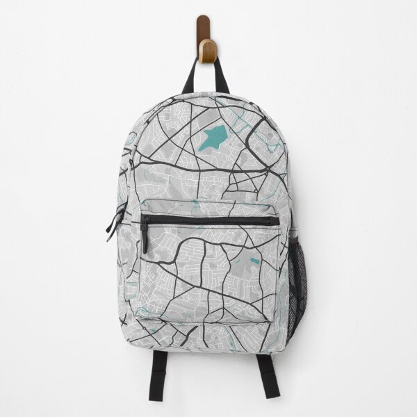 Item preview, Birmingham England UK Map - Minimal Style w/ Roads designed and sold by wxnw-designs.
