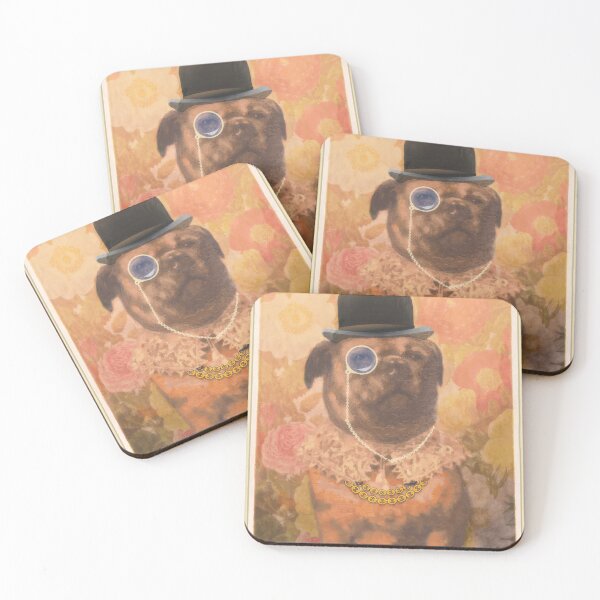 Item preview, Cool Monocle Wearing Renaissance Dog Painting designed and sold by ea-photos.