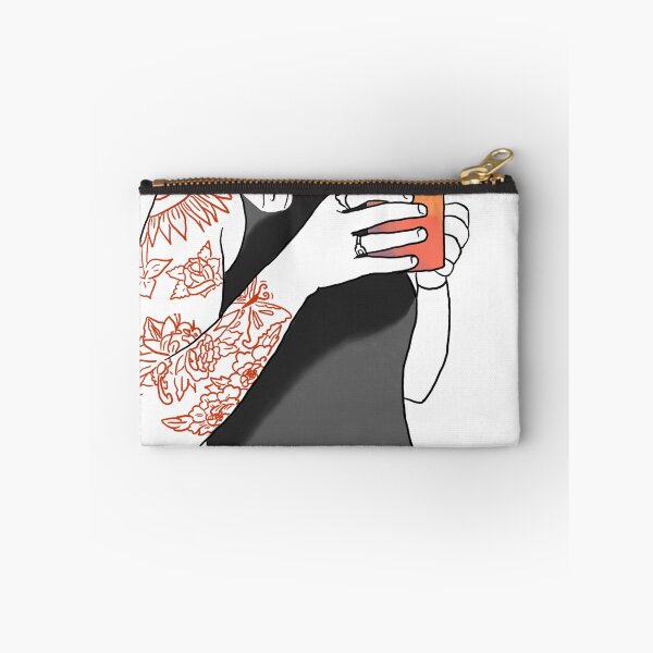 Item preview, Coffee first, woman drinking coffee, no text designed and sold by Kyla McConnell.