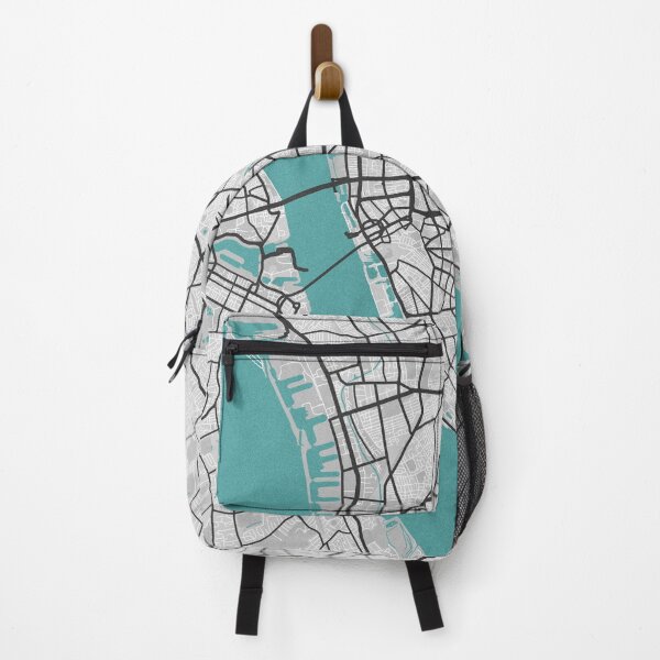 Item preview, Liverpool England UK Map - Minimal Style w/ Roads designed and sold by wxnw-designs.