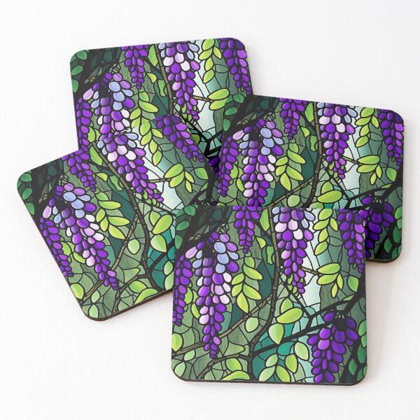 Item preview, Wisteria floral pattern #2  designed and sold by Christolamber.