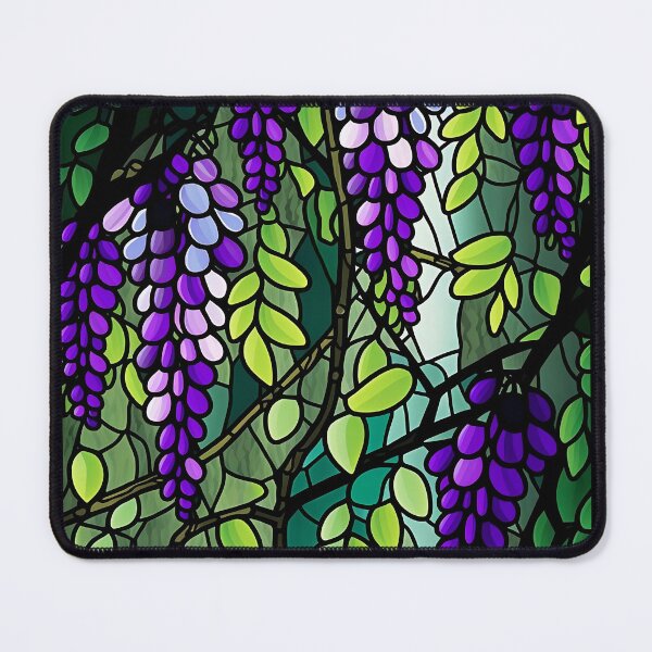 Item preview, Wisteria floral pattern #2 designed and sold by Christolamber.