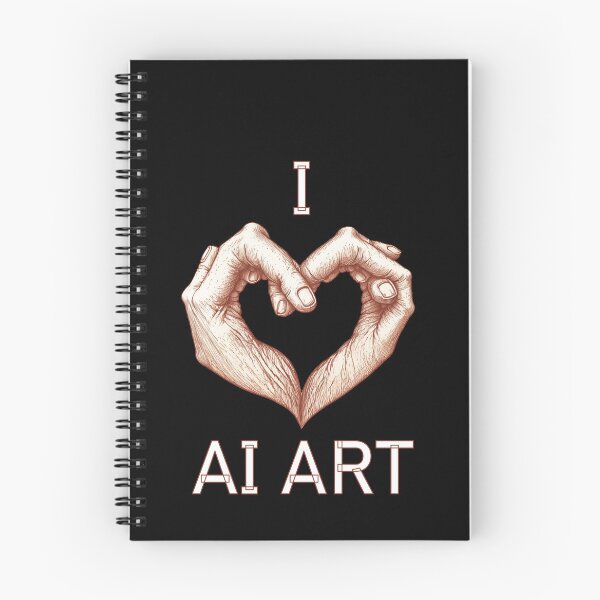 Item preview, I love AI Art designed and sold by theredteacup.