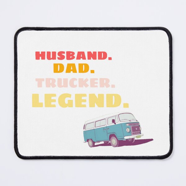 Item preview, Husband Dad Trucker Legend funny trucker  designed and sold by DuaaSiddiqui.
