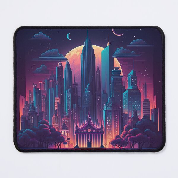 Item preview, Retrowave Cityscape #1 designed and sold by Viktor Surzhko.