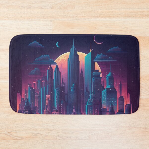 Item preview, Retrowave Cityscape #1 designed and sold by Viktor Surzhko.