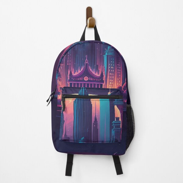 Item preview, Retrowave Cityscape #1 designed and sold by Viktor Surzhko.