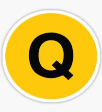 New York Raised Me / New York / Q Train Sticker