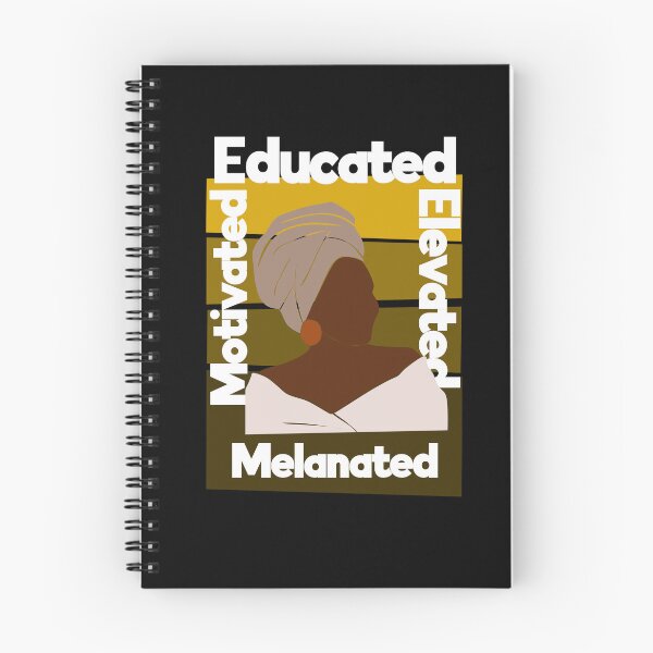 Item preview, Educated Motivated Elevated Melanated | Melanin | Black Queen  designed and sold by TeesByAngelzB.