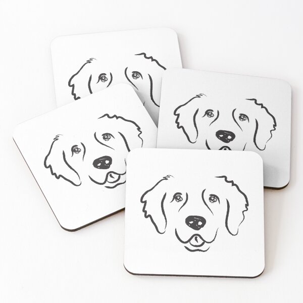 Item preview, Golden Retriever Pawtrait designed and sold by ZandelionAu.