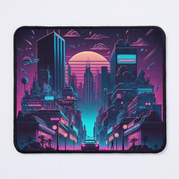 Item preview, Retrowave Cityscape #2 designed and sold by Viktor Surzhko.
