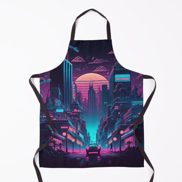 Item preview, Retrowave Cityscape #2 designed and sold by Viktor Surzhko.