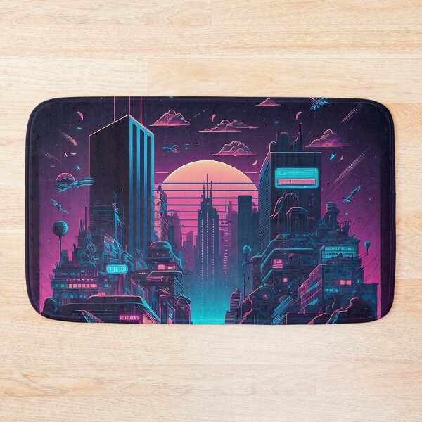 Item preview, Retrowave Cityscape #2 designed and sold by Viktor Surzhko.